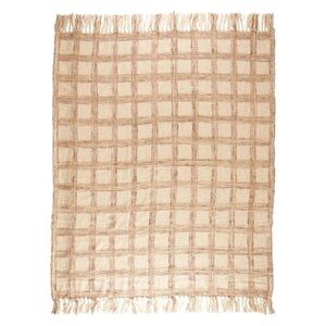 NEW Summer & Rose Checkered Throw Blanket